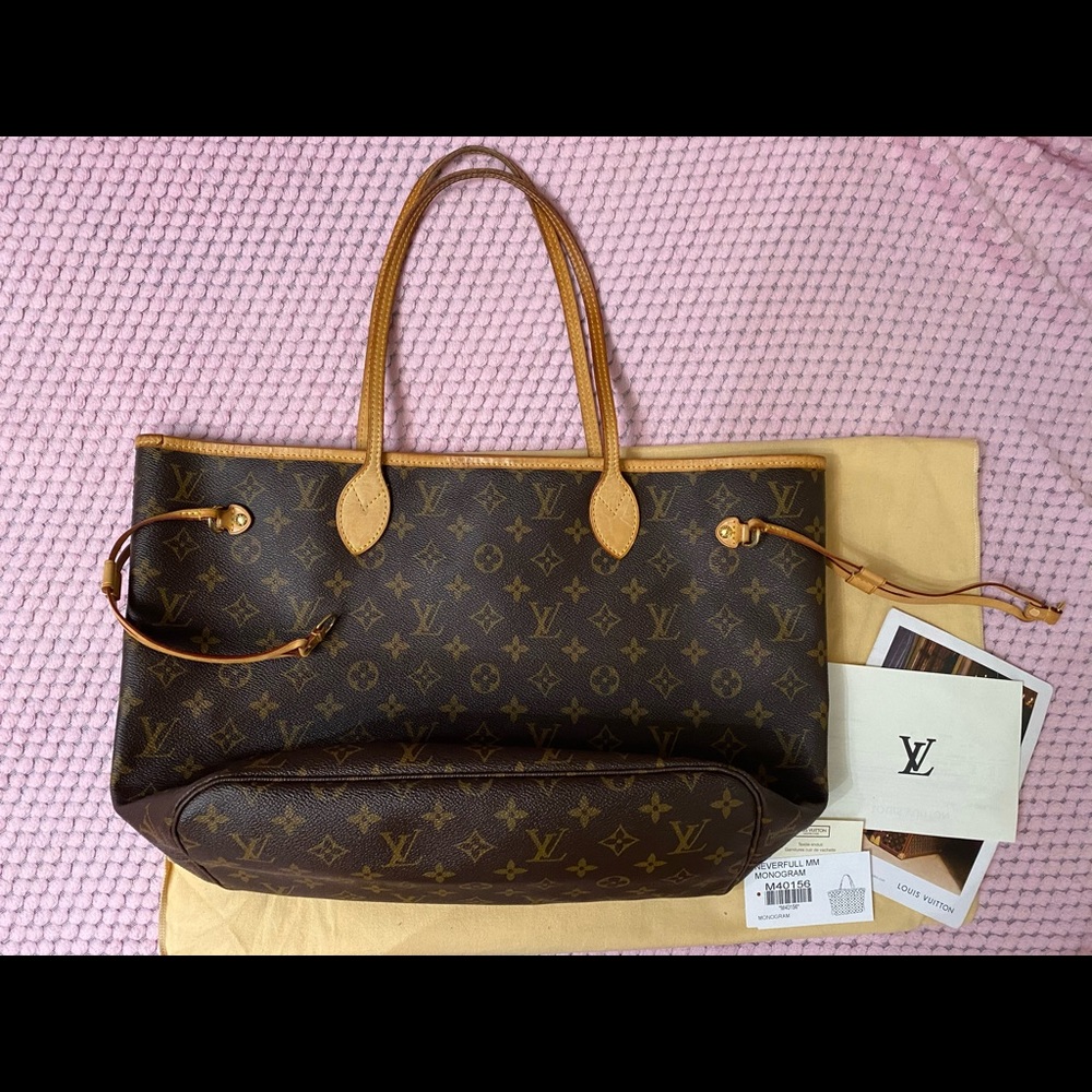 Authentic Louis Vuitton Neverfull MM